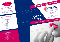 II congresso fime le labbra